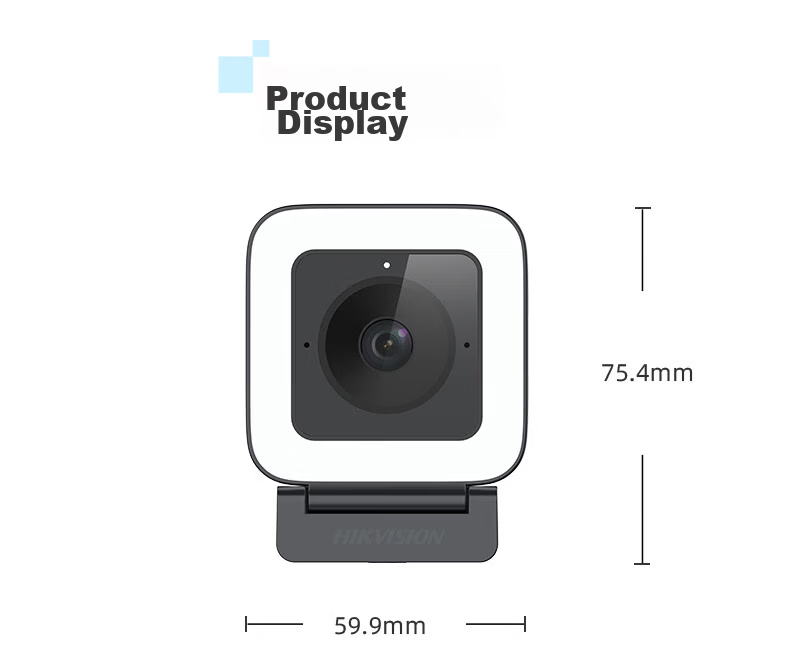 Hikvision 4K Ultra HD Live Streaming Camera with Microphone, Autofocus, Video Conference, Office, Online Classes, Home Use, Live Selling, Computer Webcam U28 14