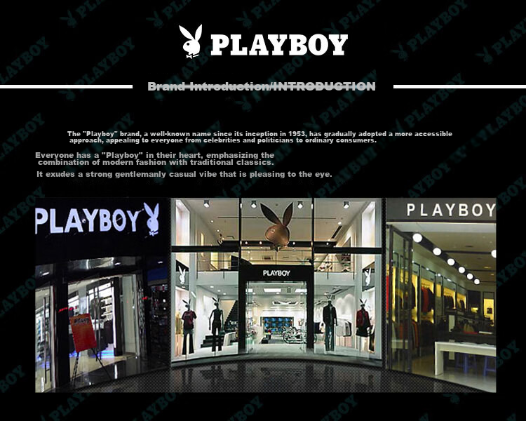 PLAYBOY Men's Jeans Autumn Winter Loose Straight Leg Casual Pants Black 28 24