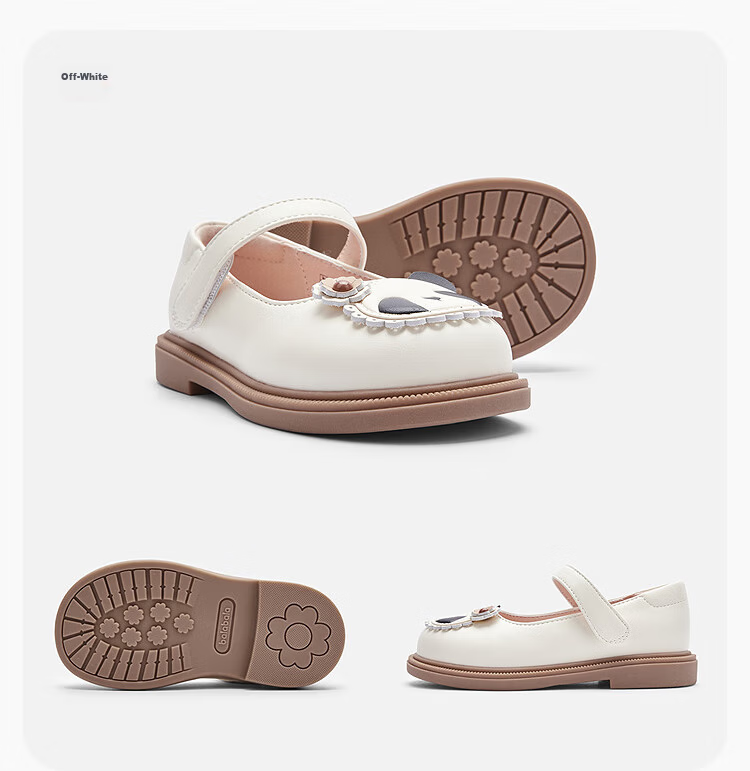 BALABALA Kids Princess Shoes Girls Sandals 2025 Summer Small Leather Shoes Panda Cute 208225141032 10