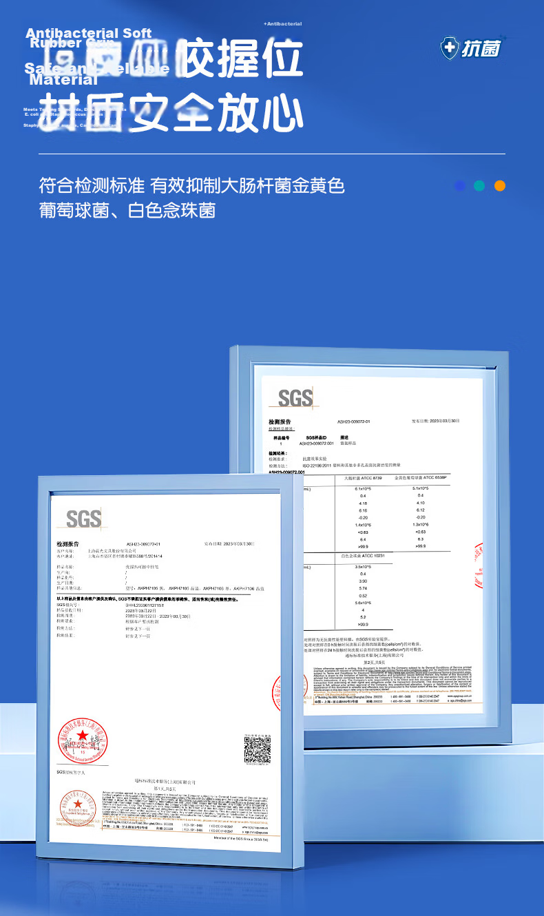 M&G Stationery, Erasable Gel Pen, Pull-Cap Full Needle Tube Crystal Blue Ink Pen 0.5mm, Elementary School Student Thermal Friction Signature Pen, 12 Pens/box AKP18217B2 5