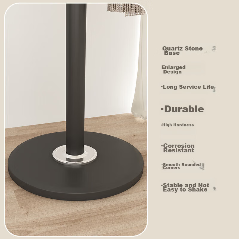 Hakkai Bird Bedroom Floor Standing Coat Rack Foldable Minimalist Space-Saving Storage Rack 10