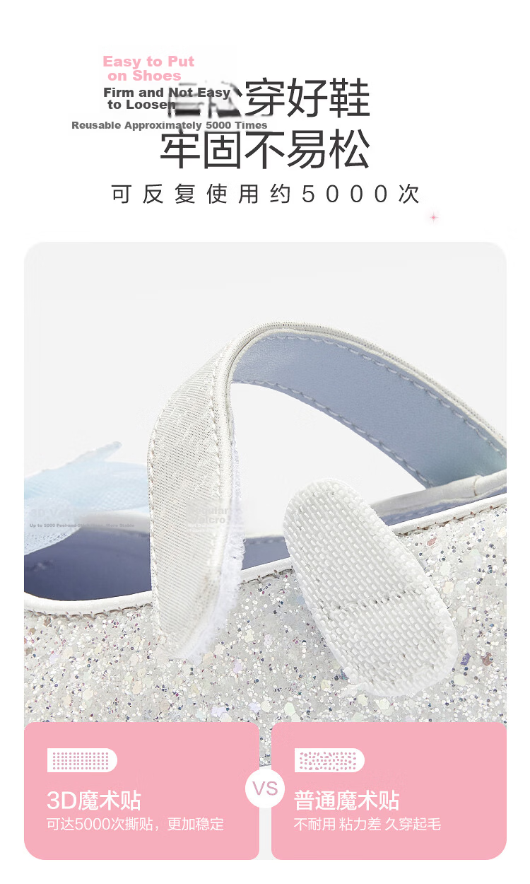 Balabala [balaOne] Girls' Princess Shoes 2026 New Summer Delicate Shiny Rhinestone Buckle Leather Shoes 6