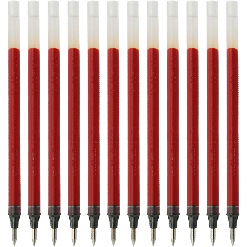 Uni Mitsubishi [Back to School Season] UMR-1 Gel Pen Refills (Compatible with UM-151 Pen) Black 0.5mm 12-Pack