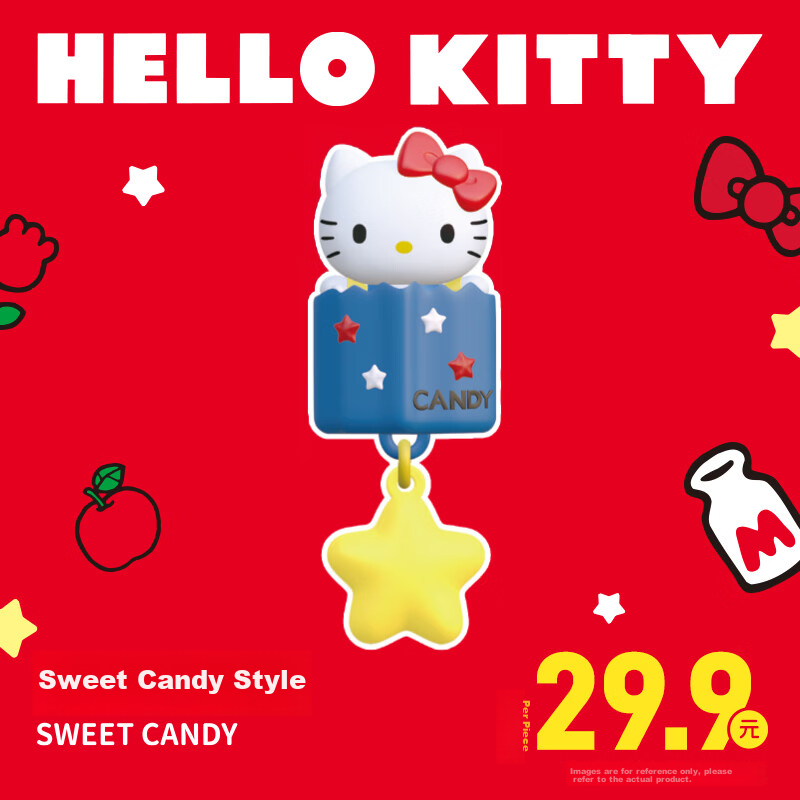 MINISO HELLO KITTY Heartfelt Holiday Series Figurine Blind Box Desktop Decoration Toy Birthday Gift for Girls 4