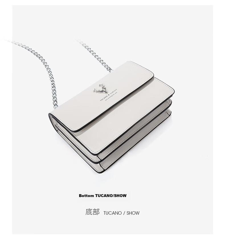 TUCANO Women's Bag 2026 New Cowhide Crossbody Luxury Small Underarm Shoulder Bag Birthday Gift for Women 29