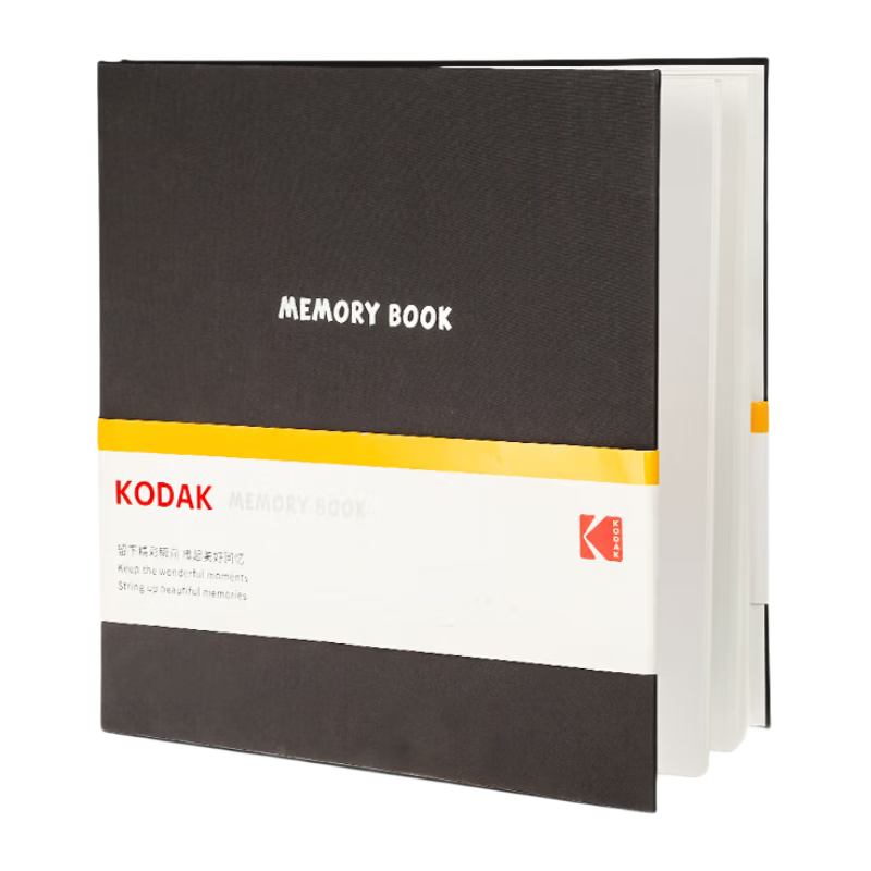 Kodak Laminated Self-Adhesive 14-Inch DIY Handmade Baby Growth Family Photo Album Navy Blue 9891-654