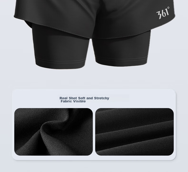 361° Men's Loose Quick-Dry Swim Trunks, Large Size Square-Leg Beach Shorts, Swimwear for Hot Springs and Swimming 10