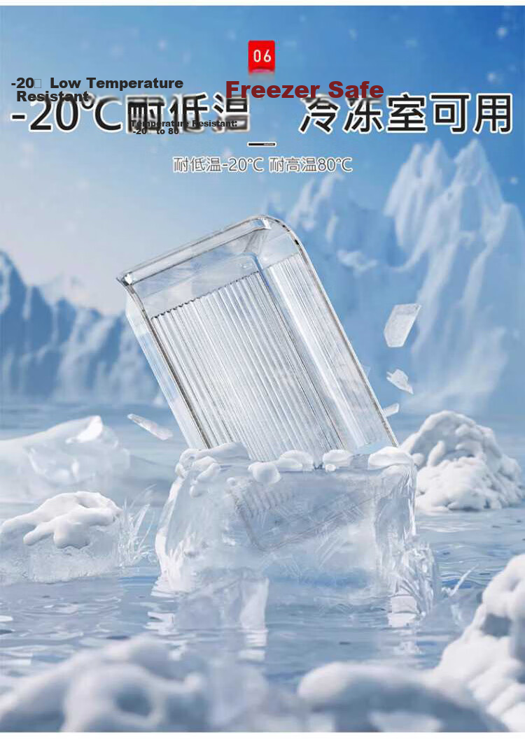 KATEI STORY Japanese Style Refrigerator Storage Box Drawer Fresh-Keeping Food Grade Vegetable Egg Freezer Organizer 5