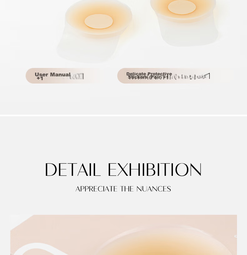 Vcn Pink Muscle Lifting Breast Pads - Size S [Natural Skin Tone], Breast Stickers for Women, Wedding Dress Use, Lifts Large Breasts, Prevents Sagging, Prevents Nipple Show-through 25