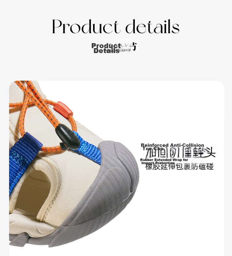 CAMEL Summer Outdoor Quick-Dry Water Trekking Sandals for Women Breathable Closed-Toe Beach Shoes F24B162016 9