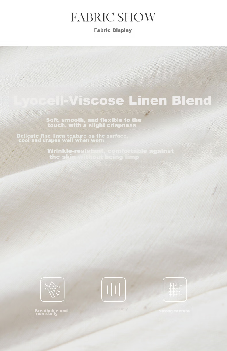 Olrain Lyocell Linen | Olrain Summer Women's Dress French Style Tie Dress Off-White L 16