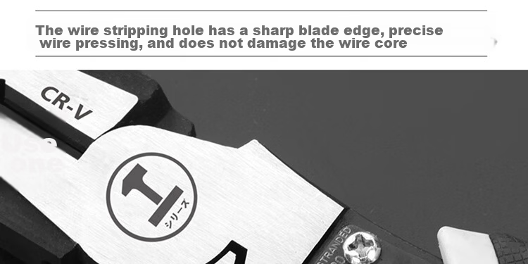 GREENER Multi-Functional Household Pliers, Wire Cutters, 9-Inch Wire Strippers, Electrician Pliers, Clamp Pliers, Wire Crimping Pliers, Wire Cutters, Industrial Grade 14