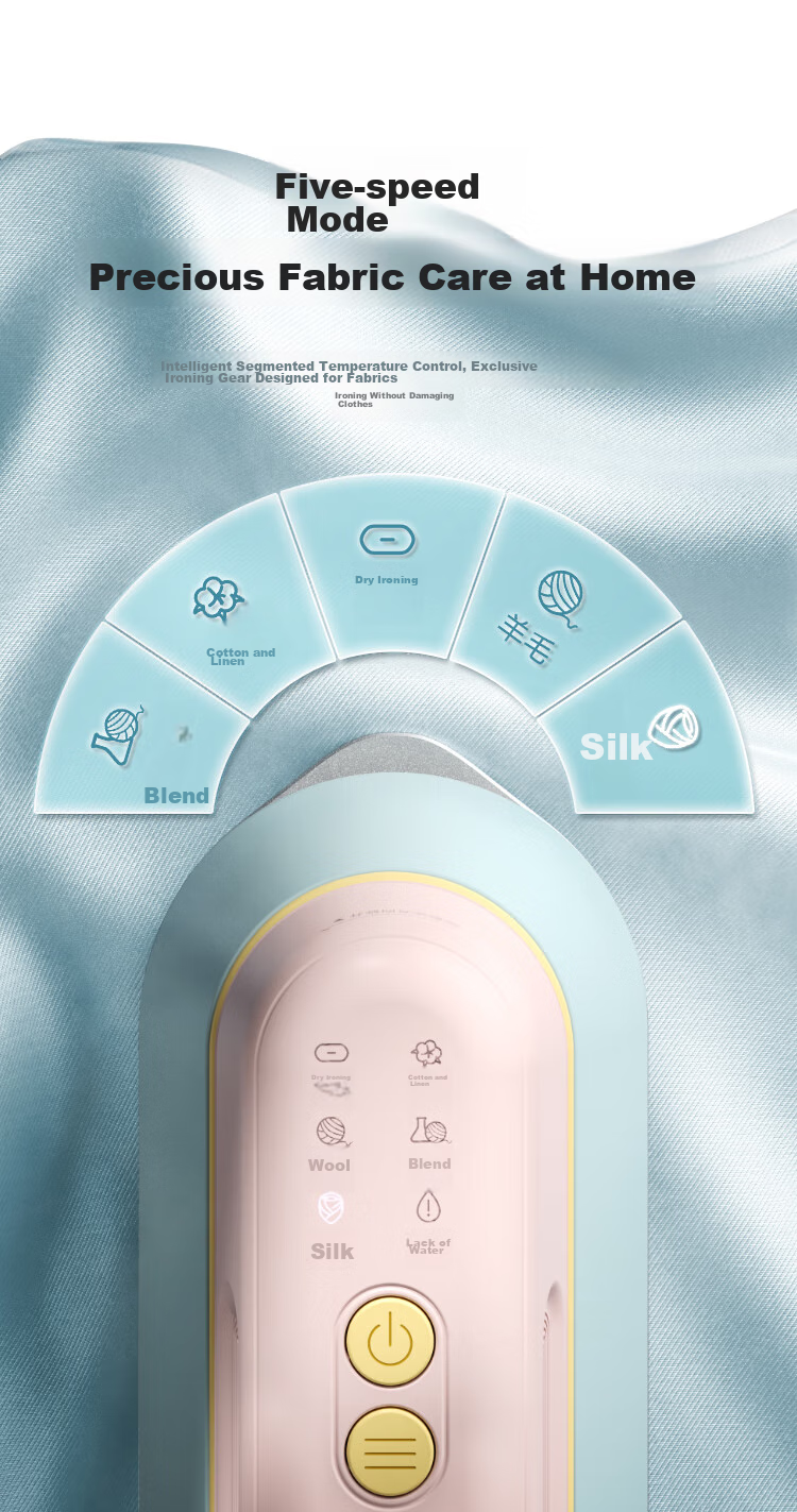 DAEWOO [Travel Portable] Handheld Garment Steamer, Home Ironing Machine, Steam Iron, Travel Portable Small Sterilizing Ironing Machine HI-029PRO Macaro 7