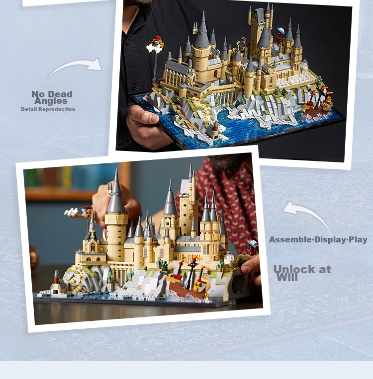 LEGO Harry Potter 76471 Knockturn Alley Magic Shop Kids Toy Birthday Gift Home Decor 12