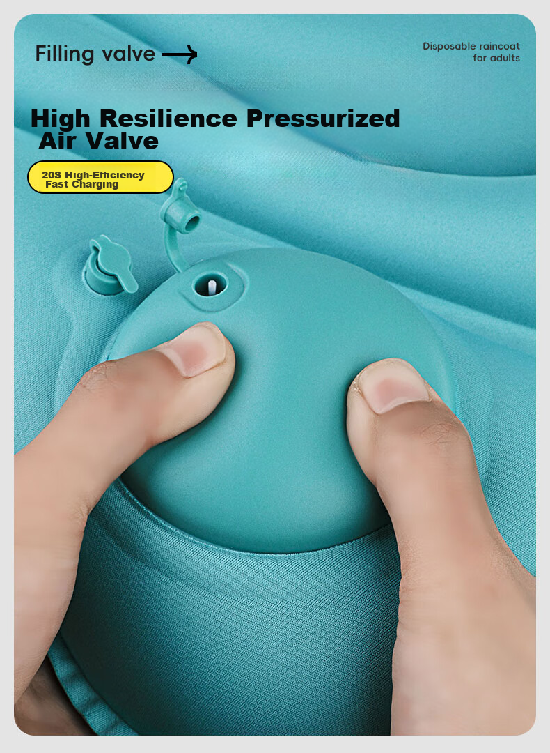 40,000 Kilometers Inflatable U-Shaped Travel Neck Pillow Portable Car Airplane U-Shaped Neck Support Press-Type Pillow for Travel 9