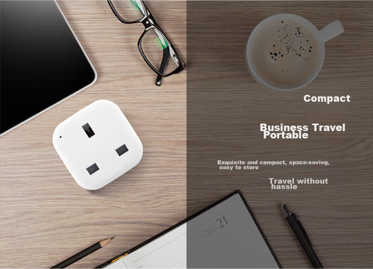 BULL National Standard to US Standard Converter Plug/travel Adapter Socket for Domestic Use, Suitable for China/Taiwan/USA/Canada/Japan And Other Regions' Electrical Appliances GN-L01CA 7