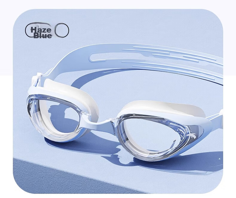 ANTA Swimming Goggles with Prescription Lenses, Waterproof Anti-Fog High-Definition Professional Swim Glasses And Cap Set for Men And Wome 15