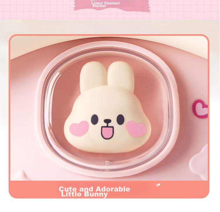 MKBIBI Children's Piggy Bank Girl Birthday Gift Large Capacity Bunny Coin Bank Ages 7-14 8