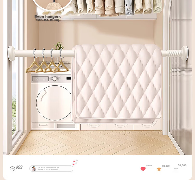 Futuristic Premium Waterproof and Mildew-Resistant Shower Curtain Bathroom Partition Door Curtain Sparkling Galaxy 150x200cm 16