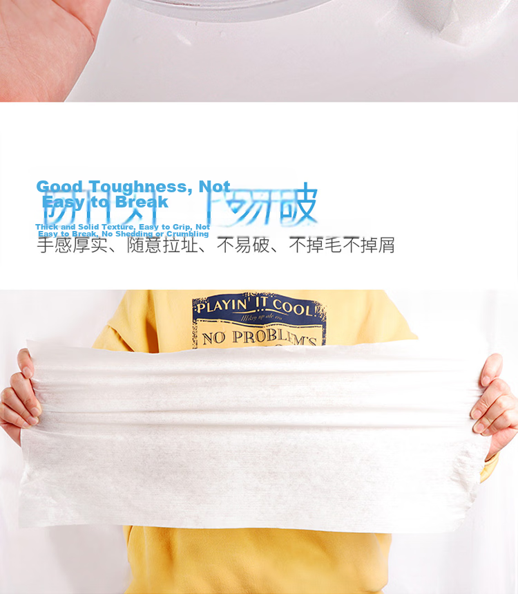 JAJALIN Disposable Foot Towels for Foot Bath, Foot Wiping Cloth for Hotels, Foot Wiping Paper for Foot Massage, Lazy Foot Wiping Towels, 190 Pieces 4