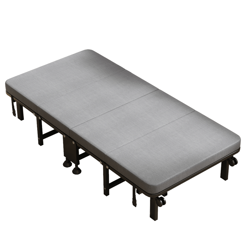 Yimo Folding Bed, Nap Bed for Single Person, Office Siesta Bed, Simple Bed, Hospital Accompanying Bed, Home Folding Bed, 80 Cm