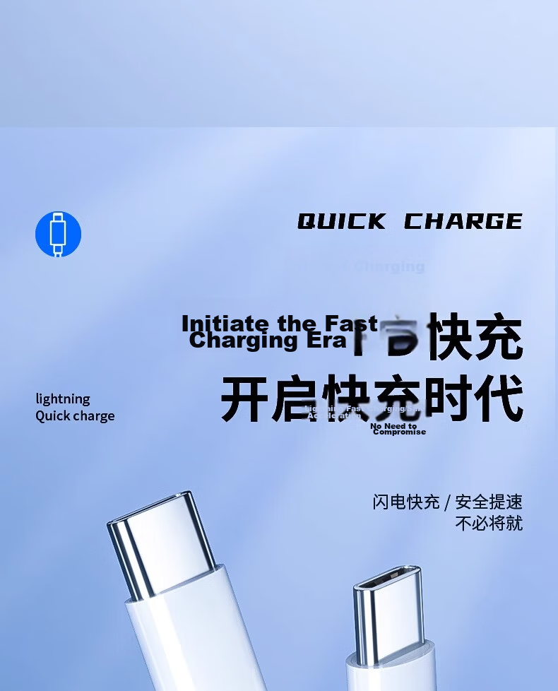 Nengshi Dual-Head Type-C Data Cable, Apple 16 Charging Cable, 100W Fast Charging, Suitable for IPhone15/16Pro, Huawei, Xiaomi Laptops, Dual PD Mobile Phone Charging Cable, 1 Meter 1