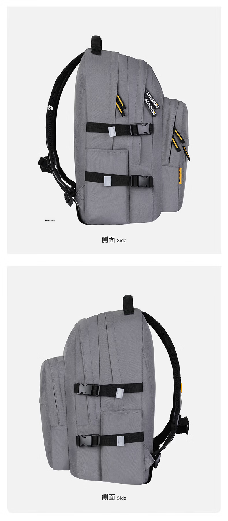 CAT 15-inch Laptop Backpack Large Capacity Travel Outdoor Student School Bag Black 84711 24