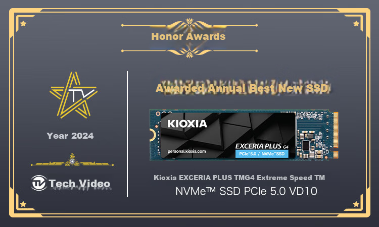 Kioxia 1TB NVMe M.2 SSD EXCERIA BASIC SF10 Series PCIe 4.0 Solid State Drive 1
