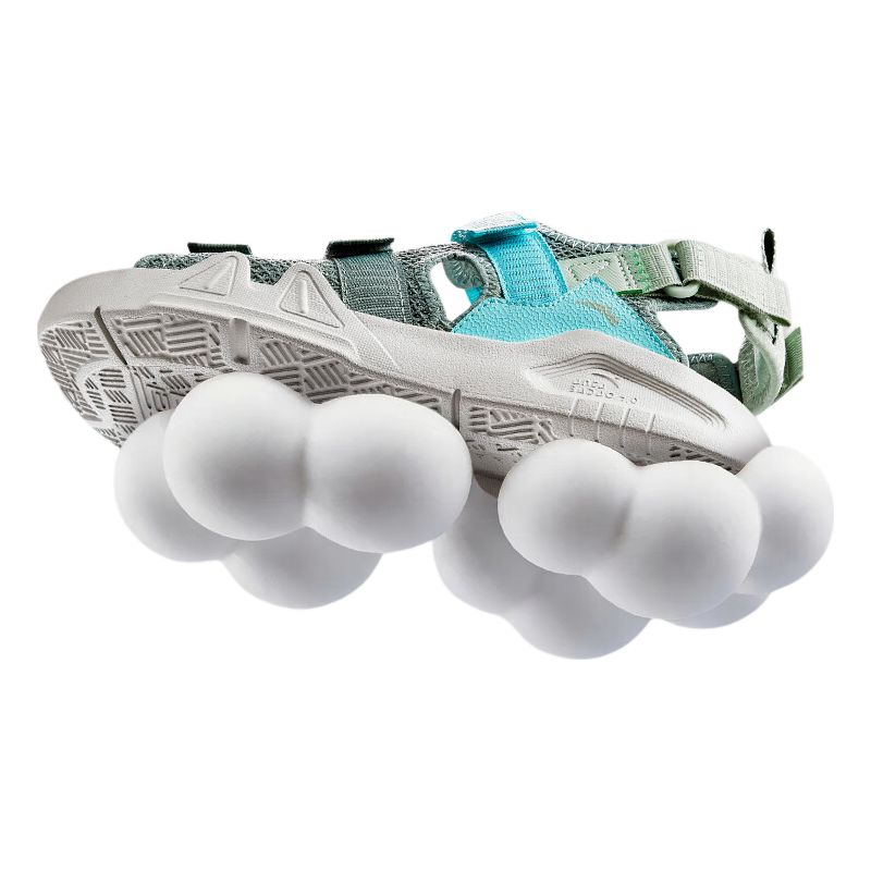 Anta Kids Boys Sandals 2026 Summer Non-Slip Breathable Open-Toe Beach Sandals A12626923