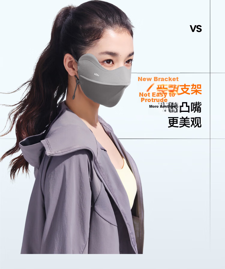 Beneunder Anti-UV Sun Protection Face Mask for Women Full Face Shield Medical Sunscreen Summer Cycling MP831 27