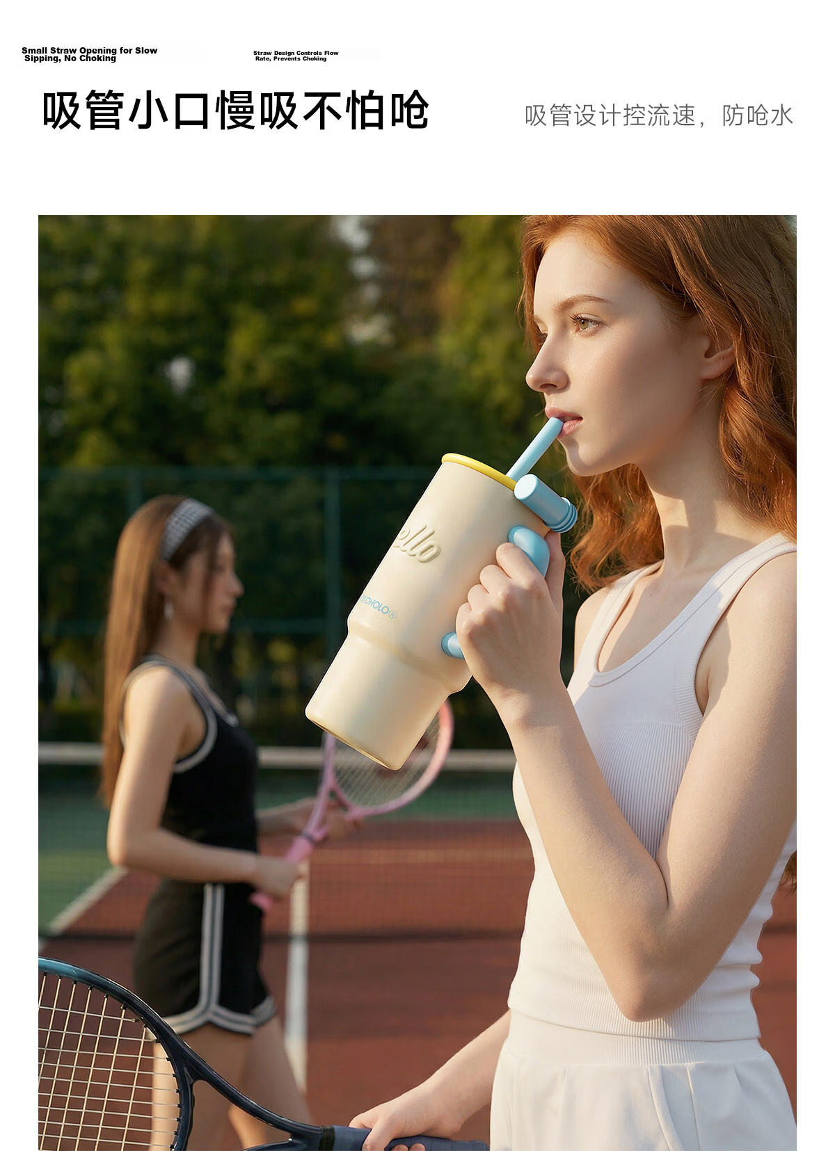 HOLOHOLO Naitonton Ice King Insulated Bottle 316L Large Capacity Unisex Kids Student Stylish Gift Straw Water Cup 28