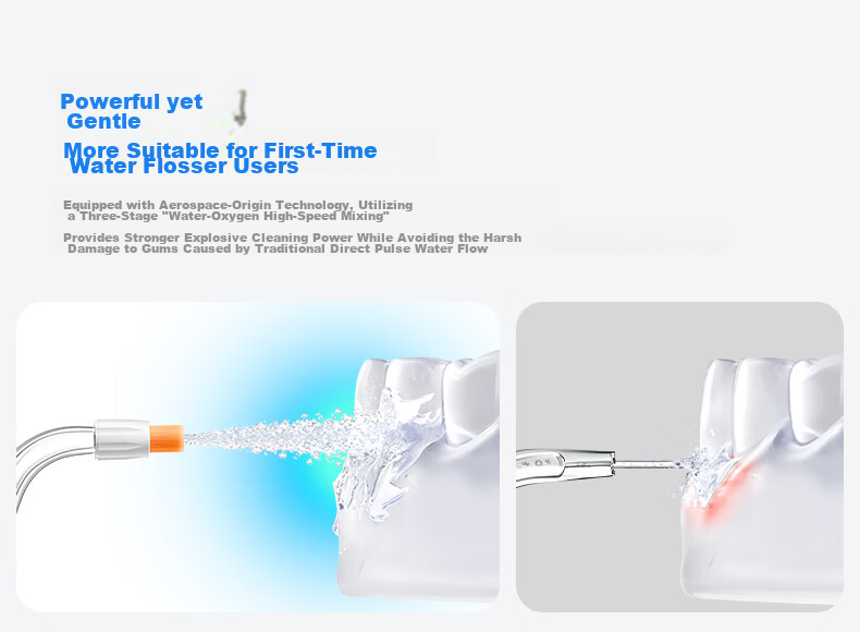 Usmile Smile Plus Oral Irrigator [New Upgrade] Portable Water Flosser Teeth Cleaner Antibacterial Oral Care C10S Cream Yellow 3.0 Birthday Gift 6