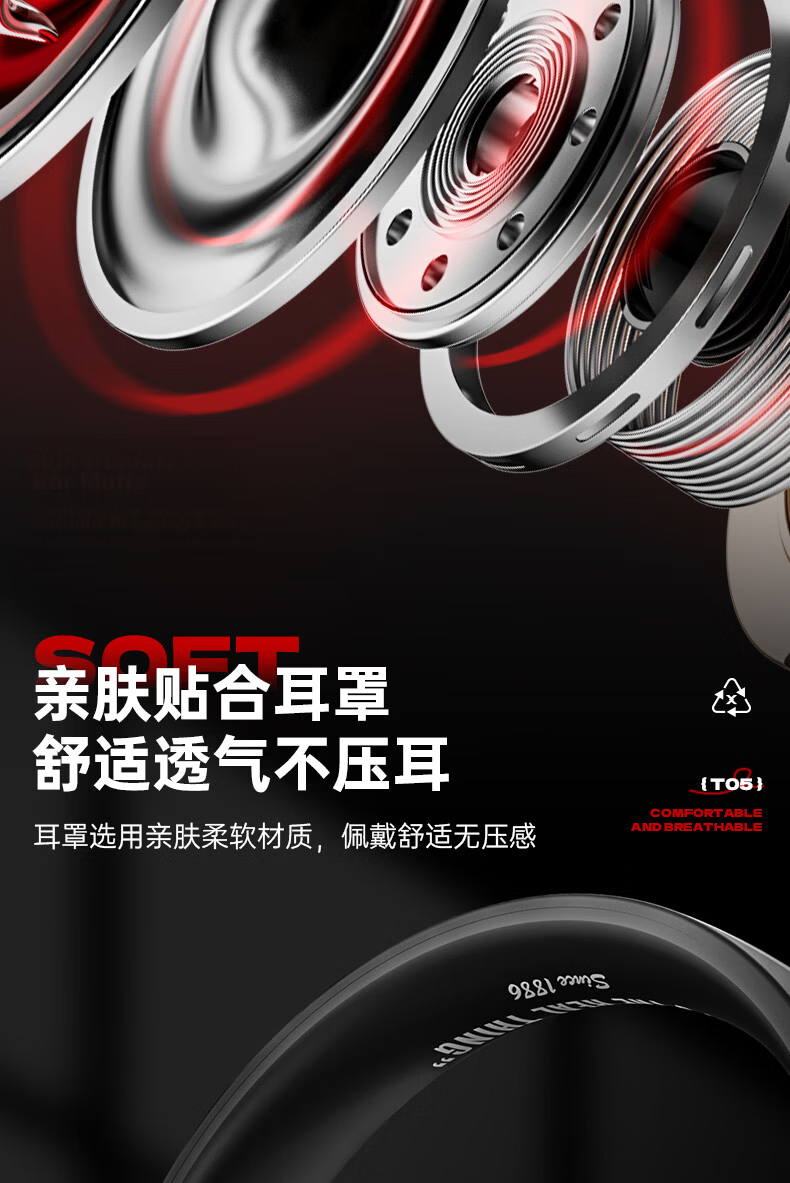 Coca-Cola Sprite T05 Headphones, Wireless Bluetooth Earphones for Gaming, Sports, Running, Music, Long Battery Life, Deep Bass Sound, Latest Model 2026, Gift for Men And Women Students 5