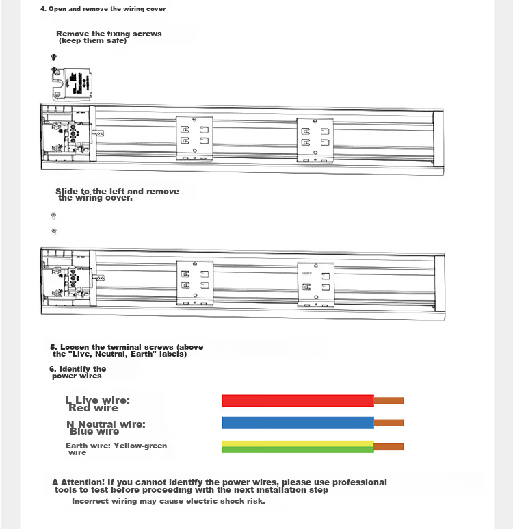 BULL Track Socket, Movable Power Strip, Rail-Type Power Strip, Sideboard Switch Socket Panel, Yuexiang Model Gb32, 100 Cm + 5 Five-Hole Ink Cloud Gray 19