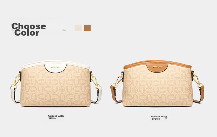 Aokang Women's Bag 2026 New Retro Small Square Phone Bag Luxury Crossbody Shoulder Bag Birthday Gift for Wife and Mom 15