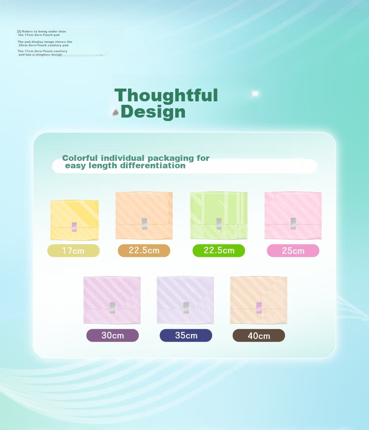 Laurier Kao Zero Touch Ultra Thin Day and Night Winged Sanitary Pads 30cm 8pcs JD Self-operated New National Standard 9