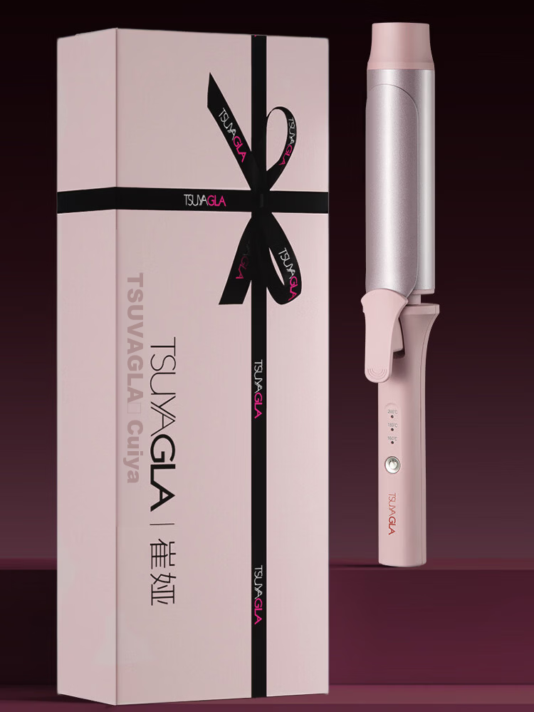 Cuiya Negative Ion Curling Iron 40mm Large Wave Curler Lazy Hair Tool Mid-Long Hair Curling Gift T303F 19