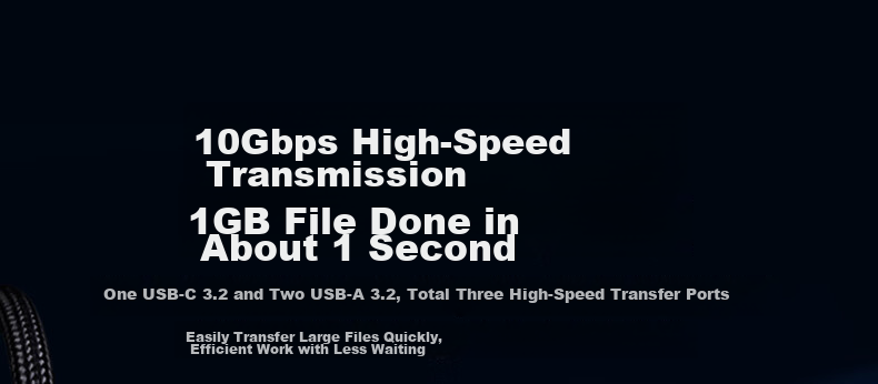 UGREEN Type-C 3.2 Dual HDMI Triple-Screen Display Docking Station USB-C Compatible Thunderbolt 4/5 Expansion Dock 10G Multi-Functional Adapter 4K60Hz Multi-Screen Extension Suitable for Huawei Computers 16