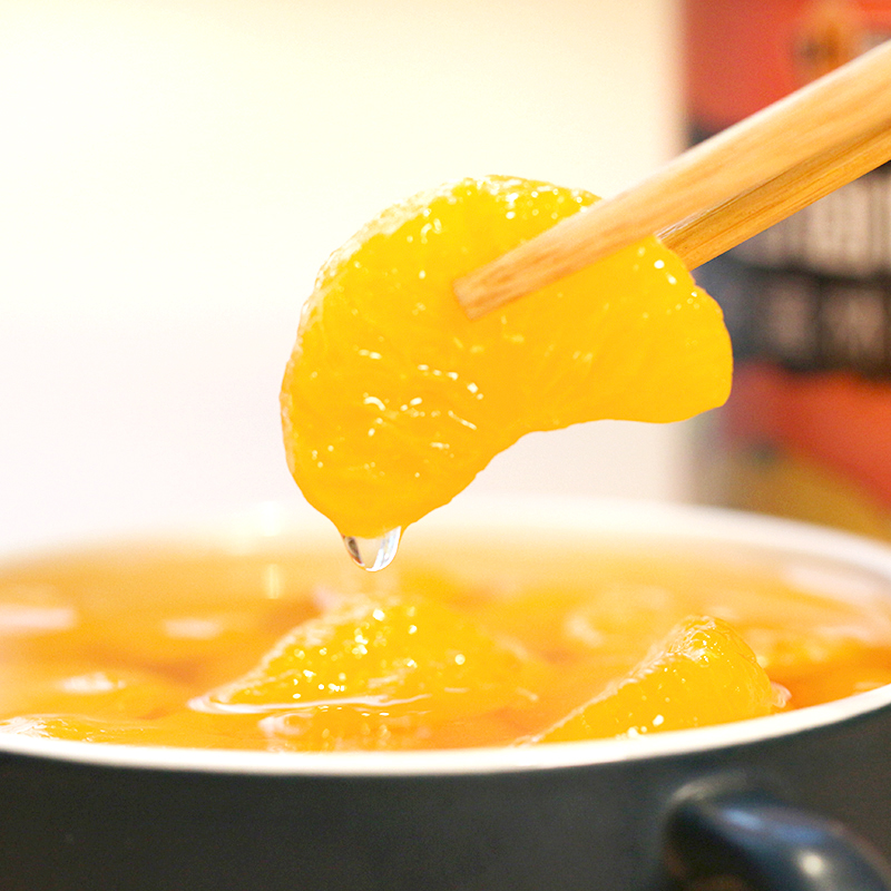 林家铺子糖水桔子橘子水果罐头 425g*4罐装 送长辈儿童零食即食食品