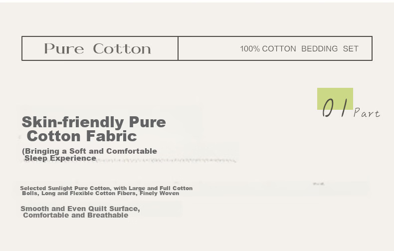 FUANNA Cotton Bedding Set, 100% Pure Cotton, Includes Bed Sheet, Duvet Cover, Pillowcases, for Single Or Double Beds, Xiyuan Style, Suitable for 1.5-Meter Bed, Pink Home Decor 4