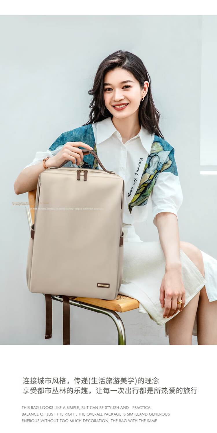 GOLF Women's Backpack 14/16 Inch Laptop Bag Travel Backpack Business Briefcase Gift for Girlfriend 25