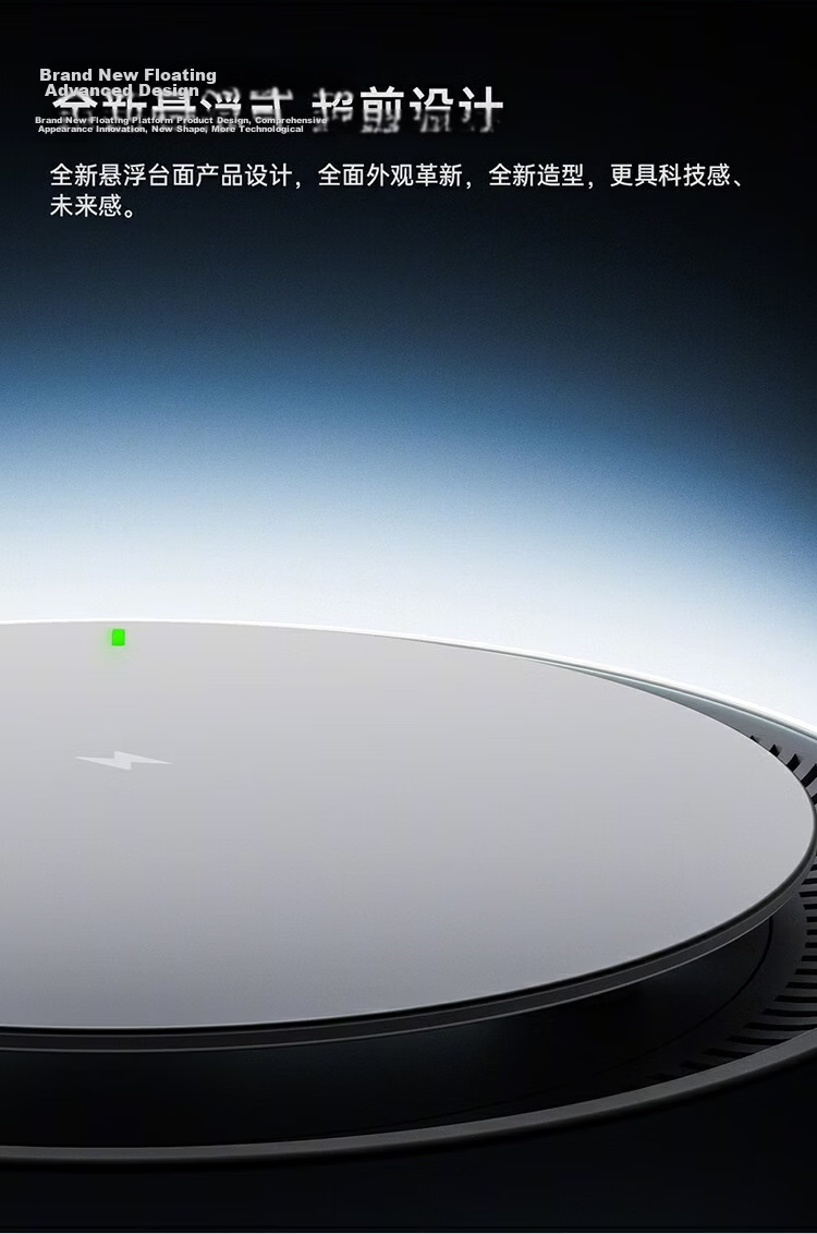OPPO Magnetic Turbo 2 AIRVOOC 50W Magnetic Wireless Charger Cloud Mist White Compatible with Apple Wireless Charger for OPPO and OnePlus Series Phones 11