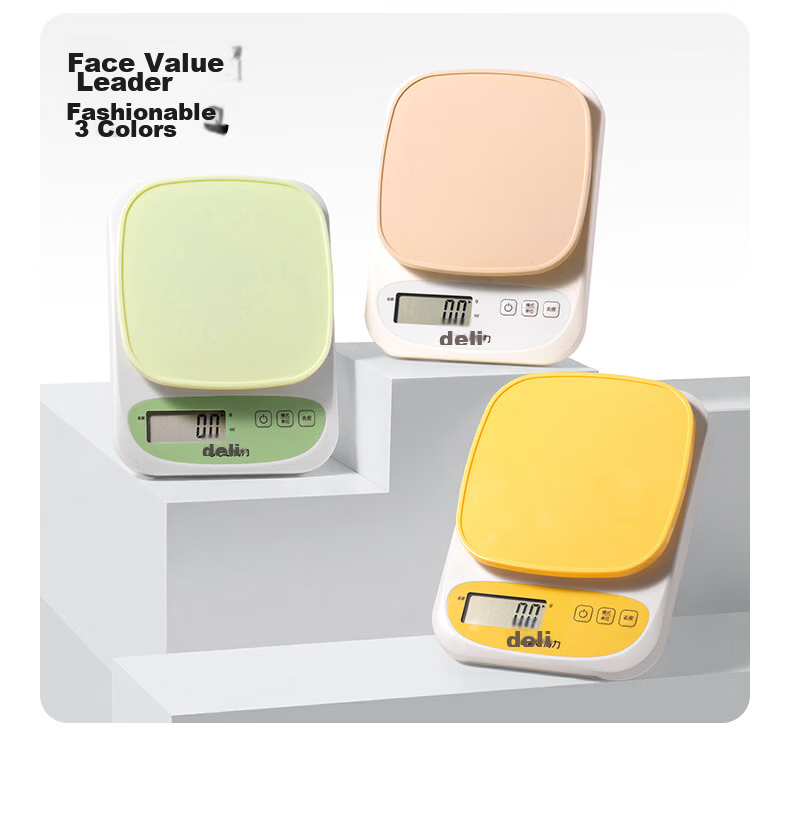 Deli Electronic Kitchen Scale Small Food Baking Household High Precision Gram Weight Scale TE913 4