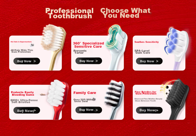 Colgate Soft Bristle Ultra-Clean Toothbrushes for Adults Deep Cleaning Individually Packaged 5-Pack Hot Selling 1