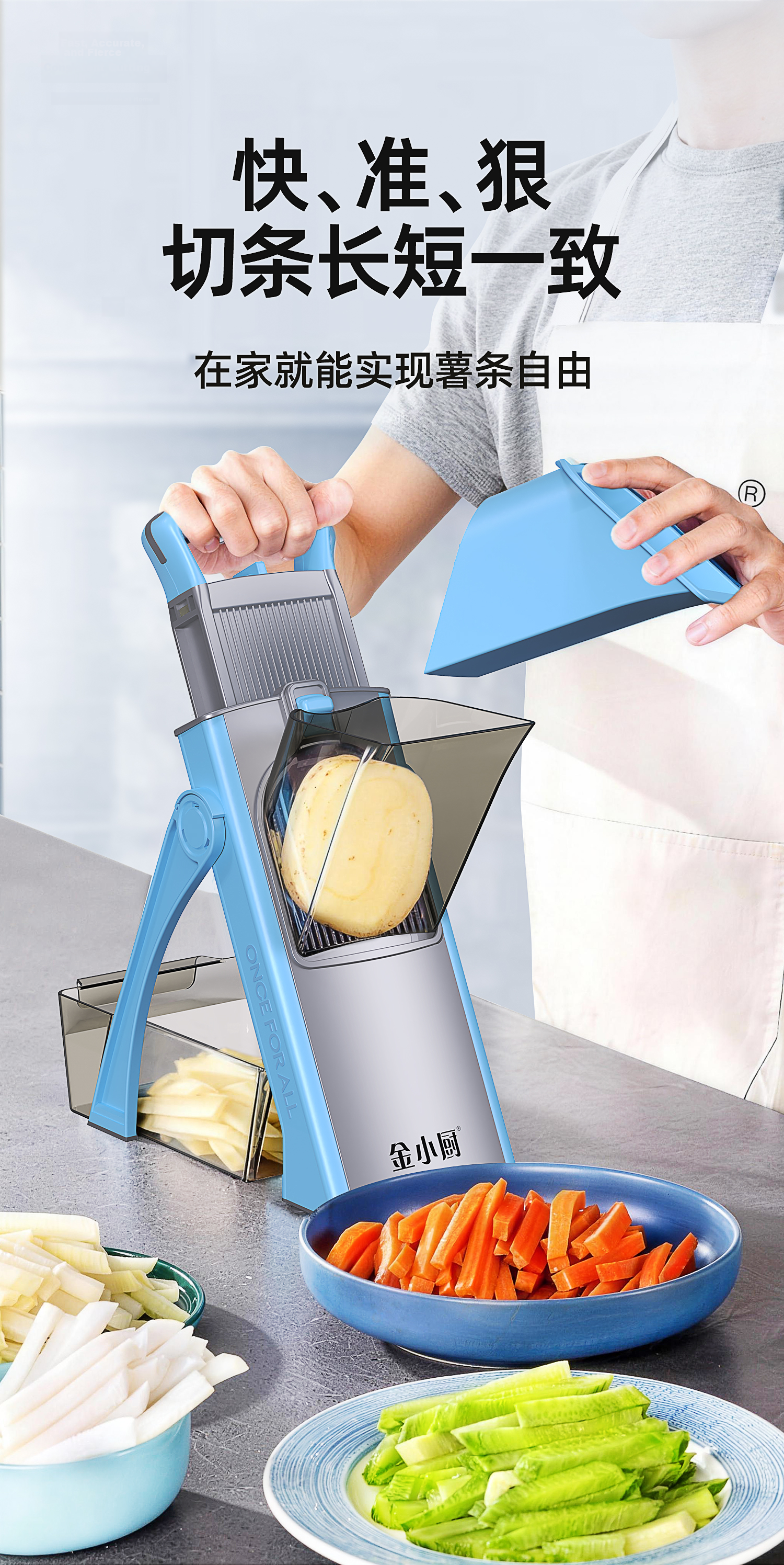 Jinxiaochu Multifunctional Vegetable Cutter, Household Dicing And Shredding Machine, Commercial Potato Slicer And Shredder - Cherry Blossom Pink 12
