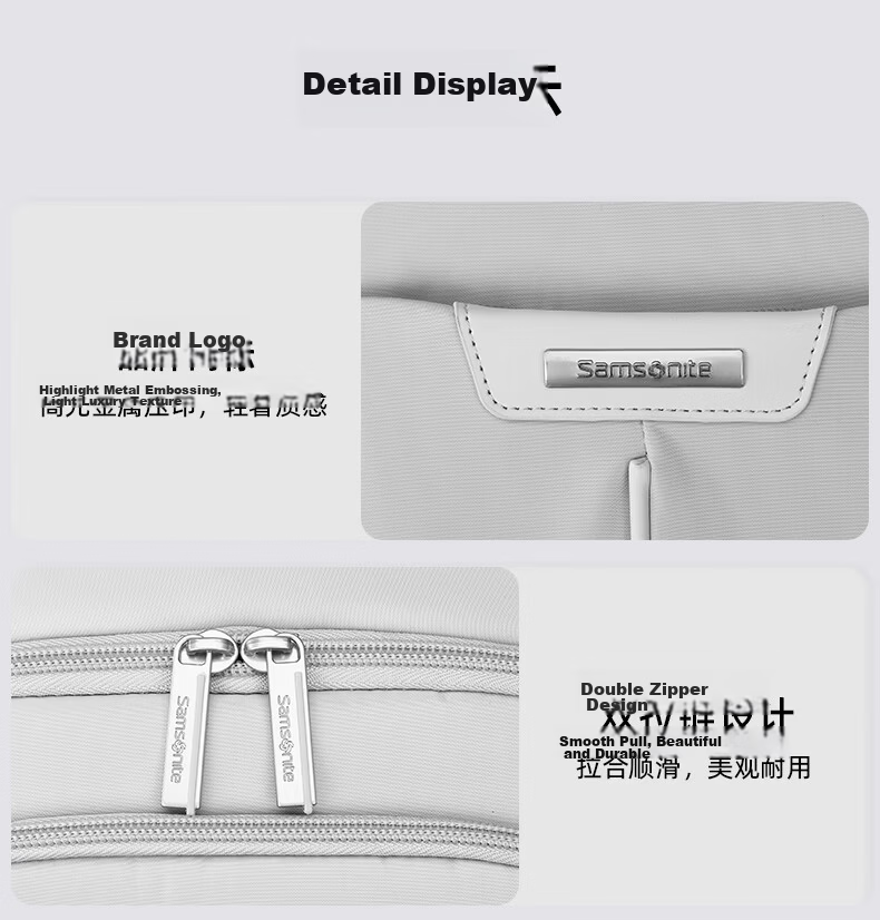 Samsonite Backpack Laptop Bag Unisex Business Commuter 13.3-inch Notebook Travel Bag Gift BP2 13