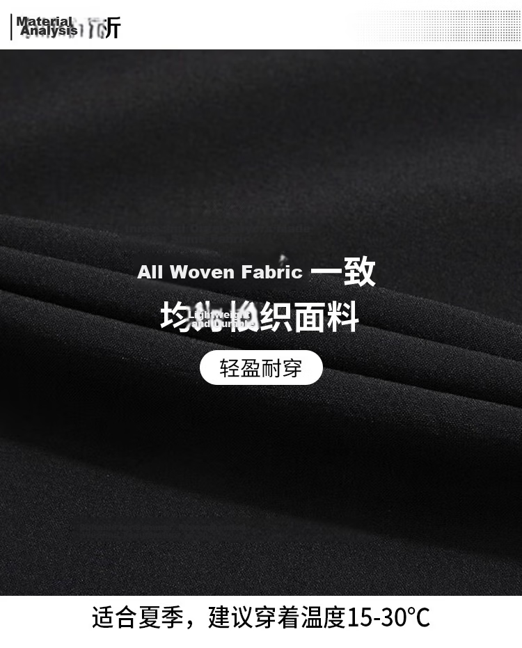 NIKE Men's Sports Pants, Spring And Autumn Training Tapered Woven Casual Pants, Lightweight Casual FB7547-010 Black L 3