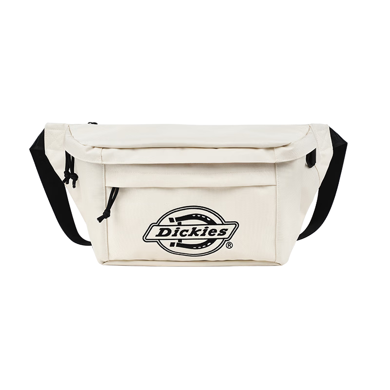 Dickies Men's Crossbody Bag DK Casual Sports Bag Campus Student Canvas Chest Bag Lightweight Cycling Waist Bag Large Capacity Storage Bag