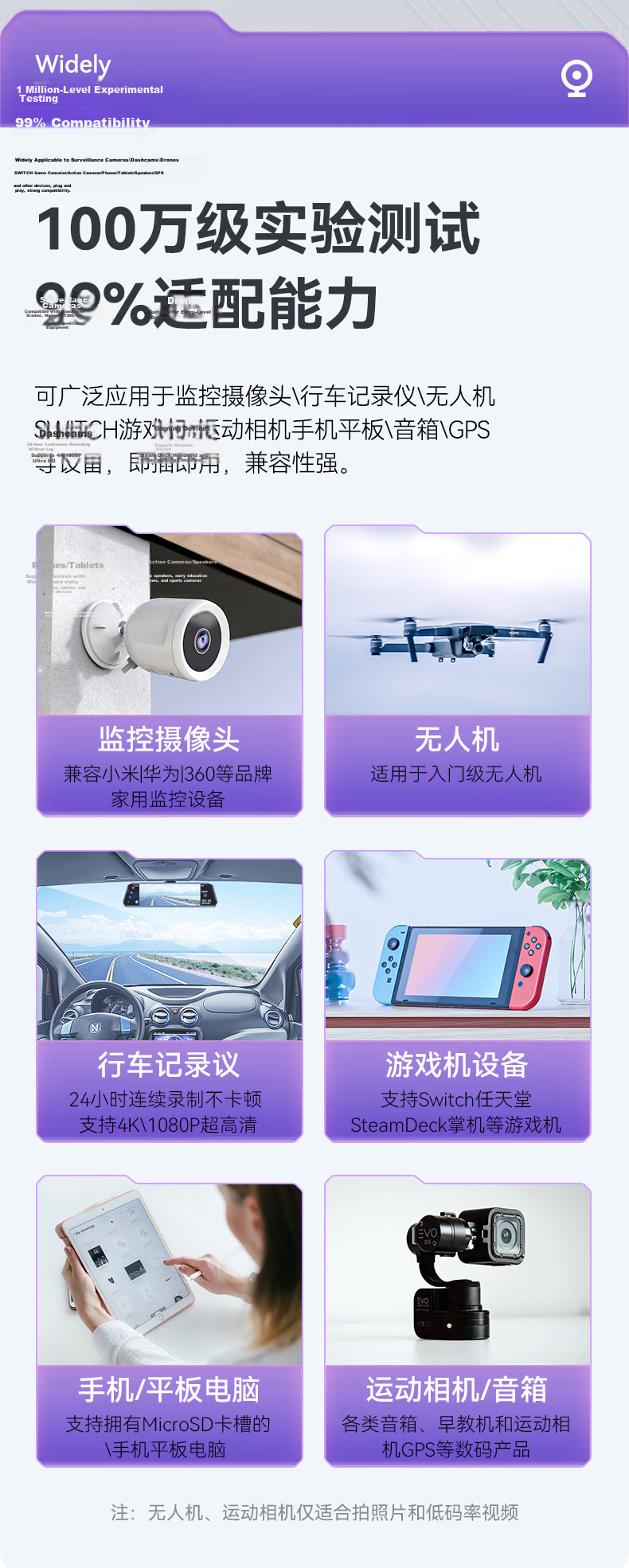 EAGET 128GB TF (MicroSD) Memory Card A1 U3 V30 C10 Dash Cam & Compatible with Xiaomi Surveillance Camera Memory Card, High-Speed And Durable 2