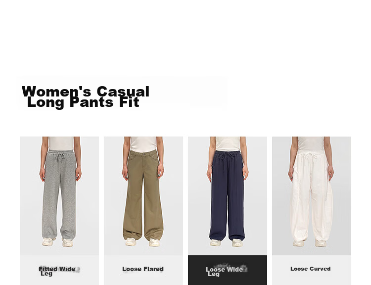Semir Women's Casual Summer Color-Block Drawstring Pants Sun-Protective Moisture-Wicking Quick-Dry Loose Wide-Leg Trousers 2026 109326127007 1